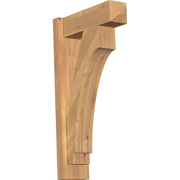 Ekena Millwork Imperial Craftsman Smooth Outlooker, Western Red Cedar, 5 1/2"W x 16"D x 28"H OUT06X16X28IMP04SWR - main